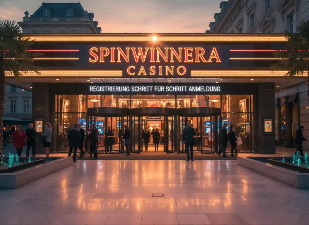 Spinwinera registrierung Schritt für Schritt Anmeldung